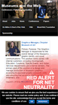 Mobile Screenshot of museumsandtheweb.com